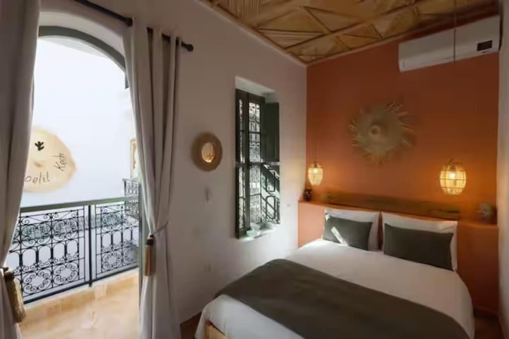 Riad Ptit Kech, Bassin Terrasse - Petits Dejeuners Marrakesh Exterior foto